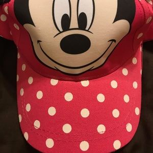Toddler pink Disney Minnie Mouse hat